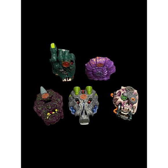 Blue Bird Toys Lot Of 5 Vintage Mighty Max Compacts